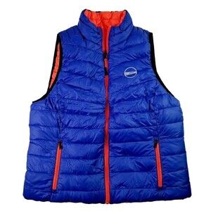 Lauren Ralph Lauren Active Women's Petite Reversible Puffer Vest Size L